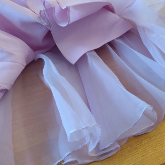 Vintage Eve Of Milady Lavender Formal Gown Wedding Prom Homecoming Fairy Romance - Picture 11 of 16